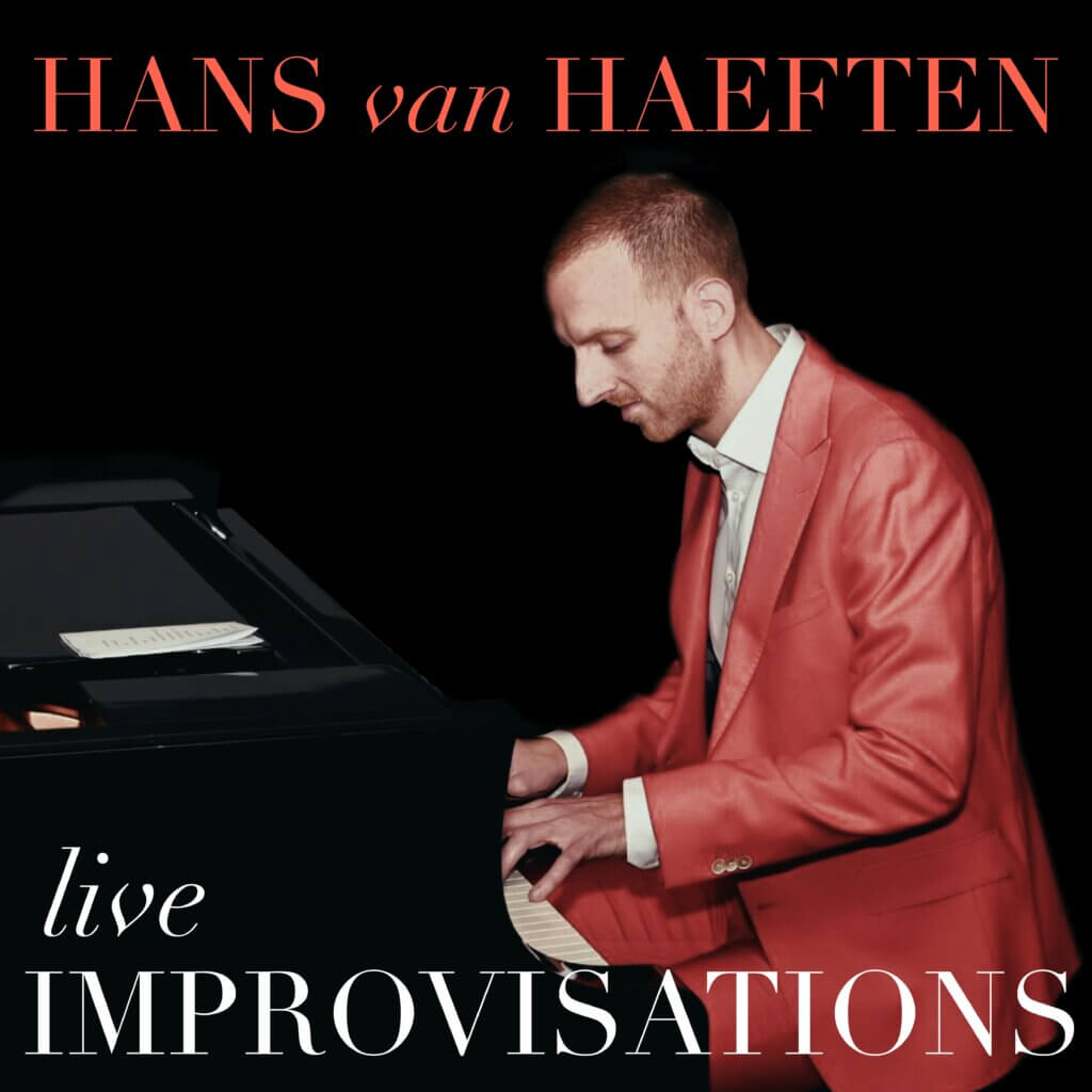 Hans van Haeften, album cover van live improvisations